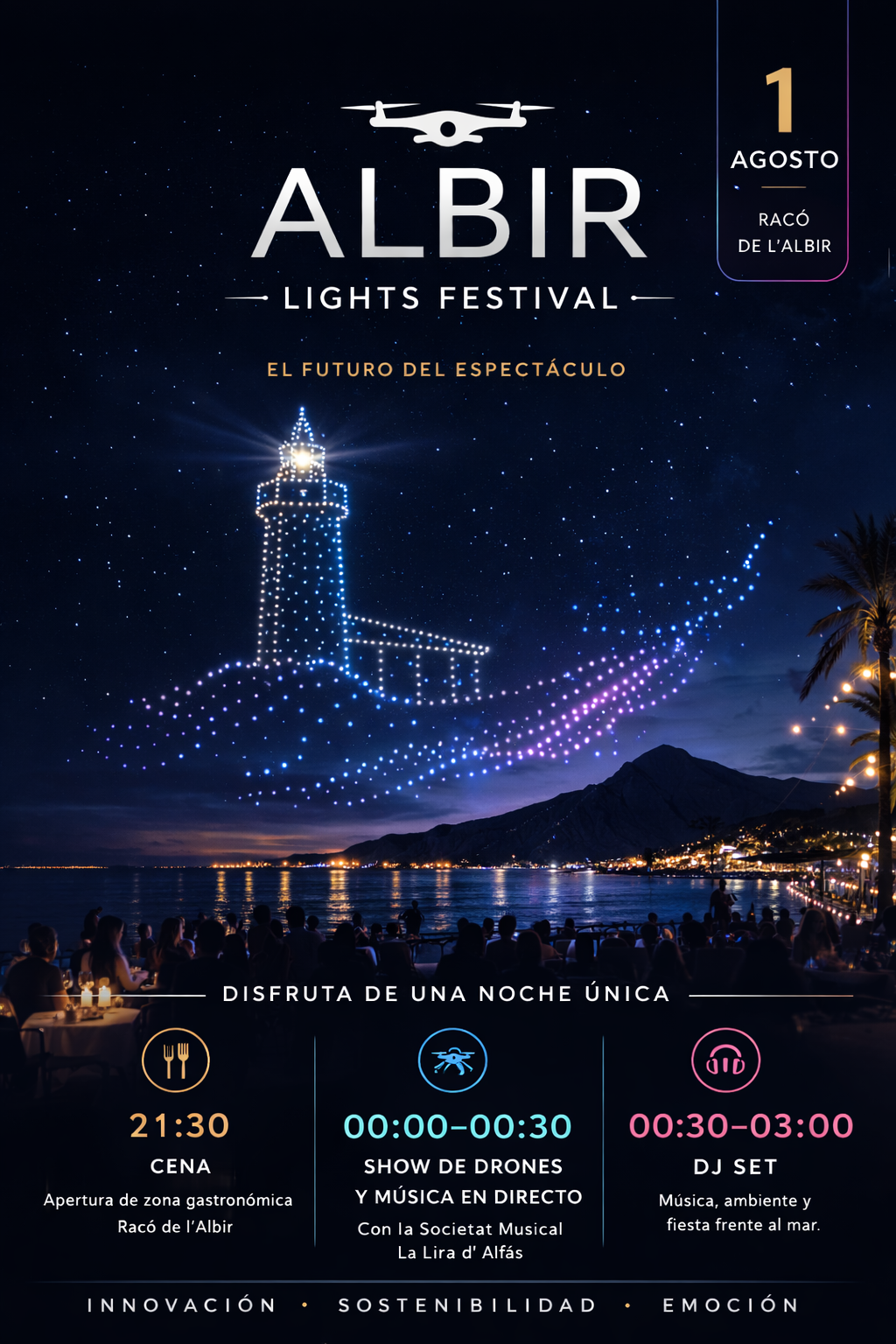 Albir Lights Festival Hero